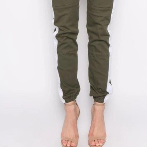 STRIPE JOGGER PANTS - Picture 3 of 4